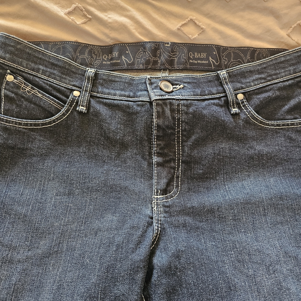 Wrangler High Rise Dark Blue Jeans